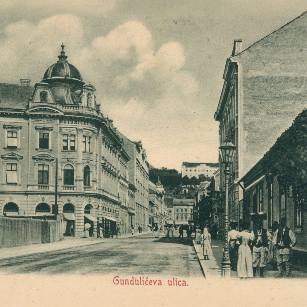 Gundulićeva ulica 1898. godina